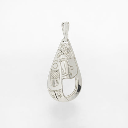 Sterling Silver Teardrop Pendant | Various Designs by Harold Alfred