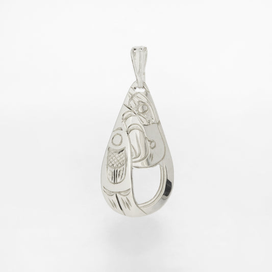 Sterling Silver Teardrop Pendant | Various Designs by Harold Alfred