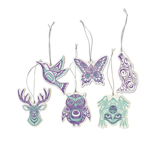 Printed Paper Ornament Set by Various Artists