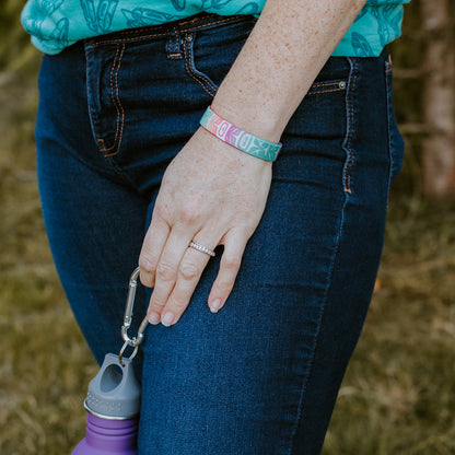 Inspirational Wristband | Feather by Simone Diamond