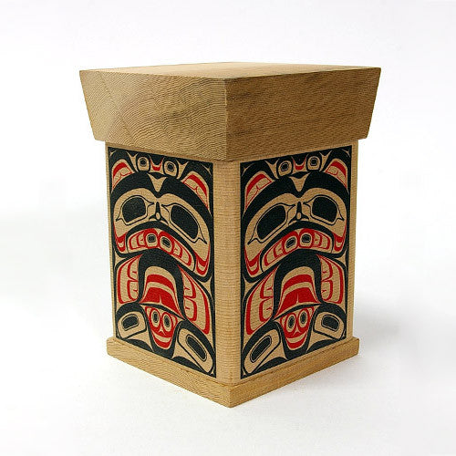Screen Printed Bentwood Box | Bear by James Michels