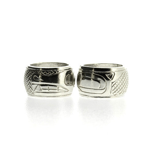 Sterling Silver Totem Bead | Bear by Justin Rivard