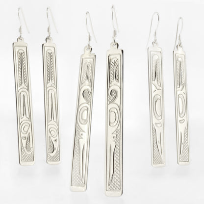 Sterling Silver Earrings | Various Designs by Justin Rivard