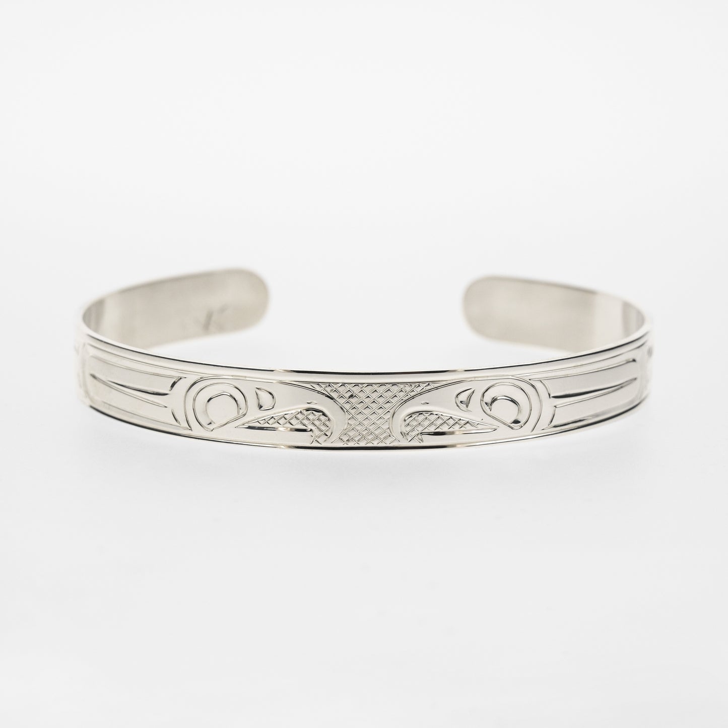 1/4" Sterling Silver Bracelet | Eagle by Justin Rivard