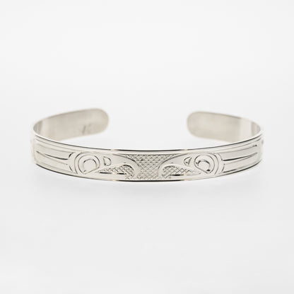 1/4" Sterling Silver Bracelet | Eagle by Justin Rivard