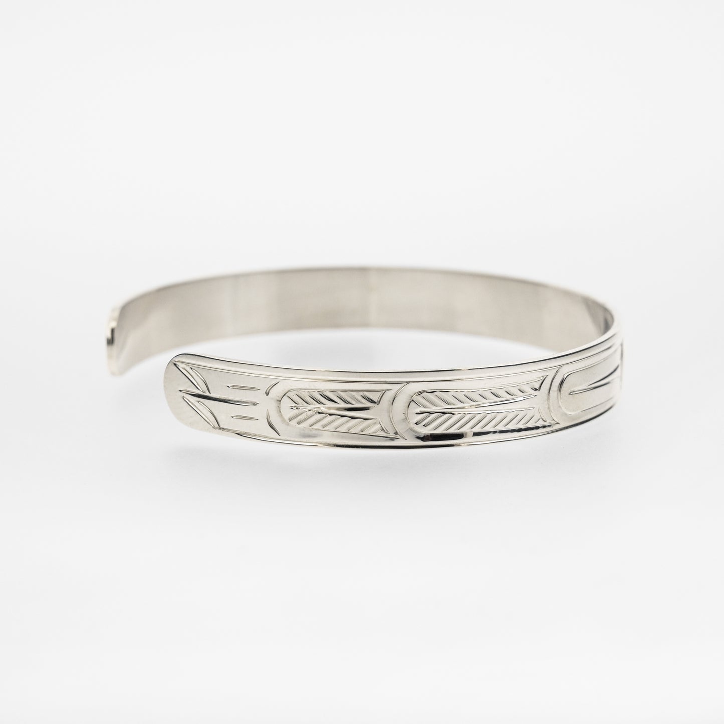 1/4" Sterling Silver Bracelet | Eagle by Justin Rivard