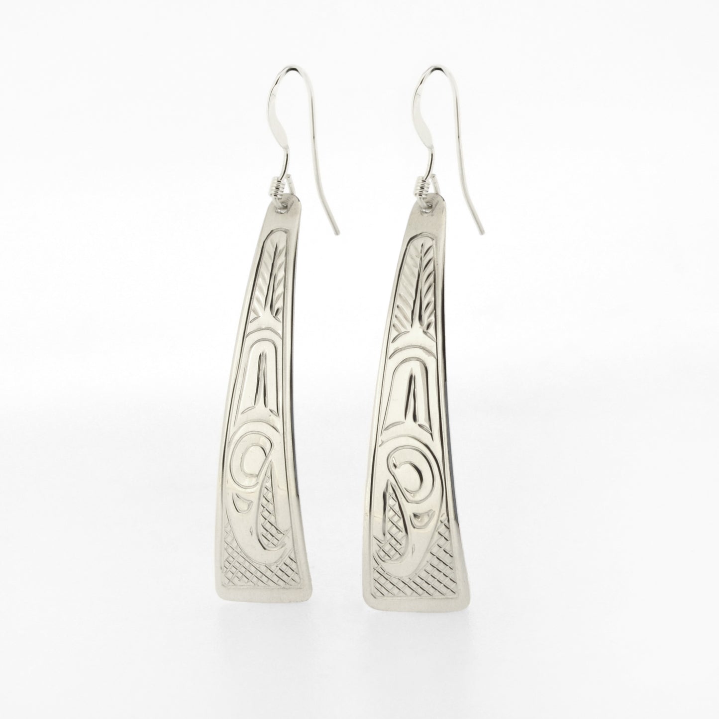 Sterling Silver Tri-dangle Earrings | Various Designs by Justin Rivard