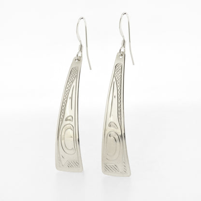 Sterling Silver Tri-dangle Earrings | Various Designs by Justin Rivard