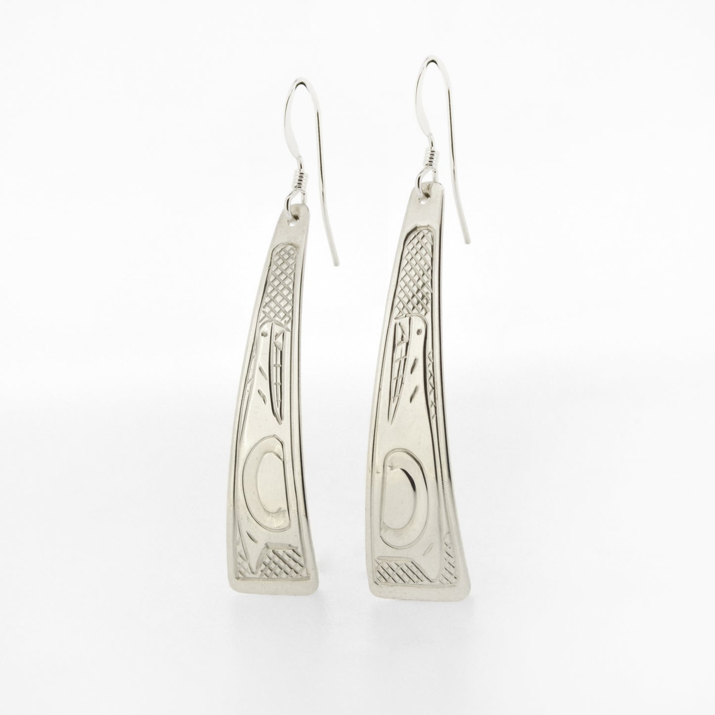 Sterling Silver Tri-dangle Earrings | Various Designs by Justin Rivard