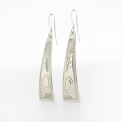 Sterling Silver Tri-dangle Earrings | Various Designs by Justin Rivard