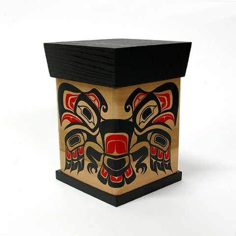 Screen Printed Bentwood Box | Eagle by James Michels