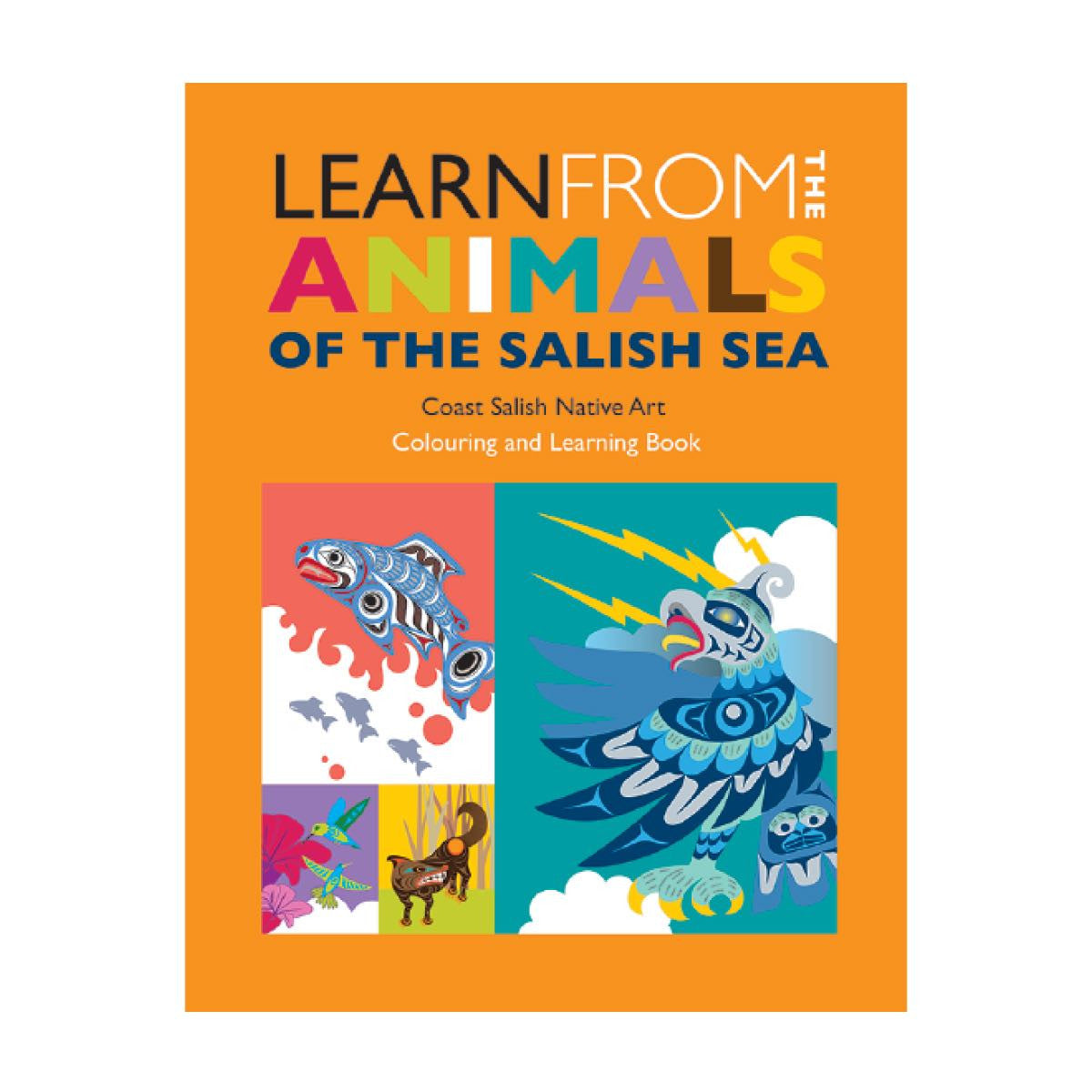 Colouring Book | Learn from the Animals of the Salish Sea by Various Artists