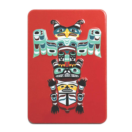 Embossed Metal Magnet | Totem by Ryan Cranmer