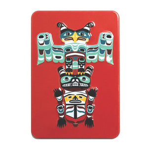 Embossed Metal Magnet | Totem by Ryan Cranmer