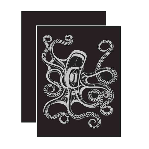 Unlined Notebook | Octopus by Ernest Swanson