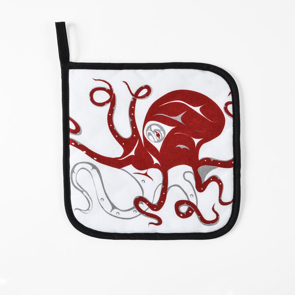 Cotton Potholder | Octopus by Andrew Williams