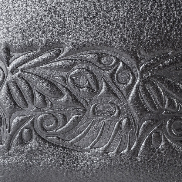 Deerskin Leather Shoulder Bag | Hummingbird by Bill Helin