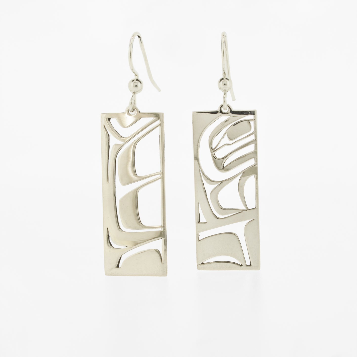 Sterling Silver Earrings | Raven Box by Grant Pauls