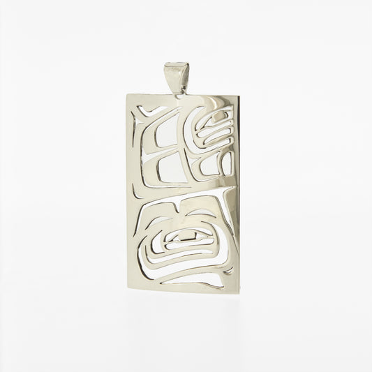 Sterling Silver Pendant | Raven Box by Grant Pauls