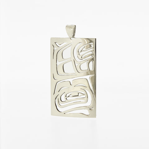 Sterling Silver Pendant | Raven Box by Grant Pauls