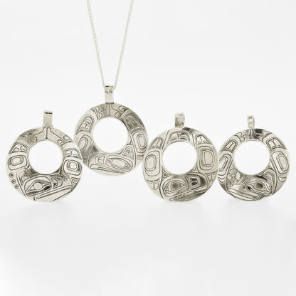 Cast Sterling Silver Pendants | Various Designs by Shawn Edenshaw