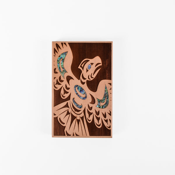 Small Cedar Panels with Abalone by Spirit Works