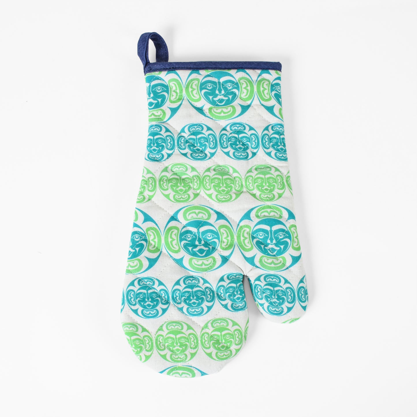 Printed Cotton Oven Mitt | Moon by Simone Diamond