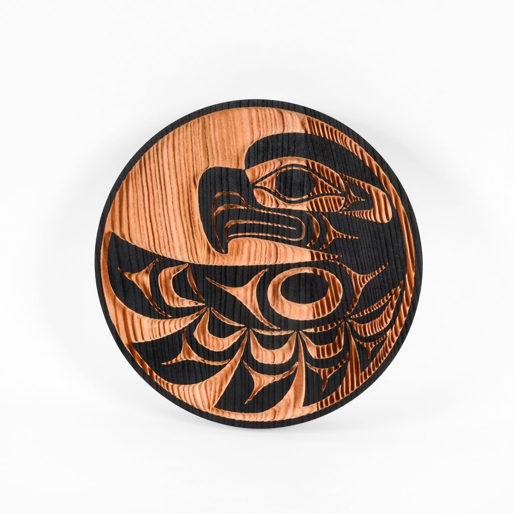 12" Red Cedar Panel | Eagle by Doug Horne