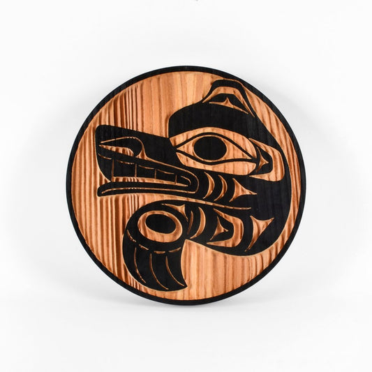 12" Red Cedar Panel | Wolf by Doug Horne