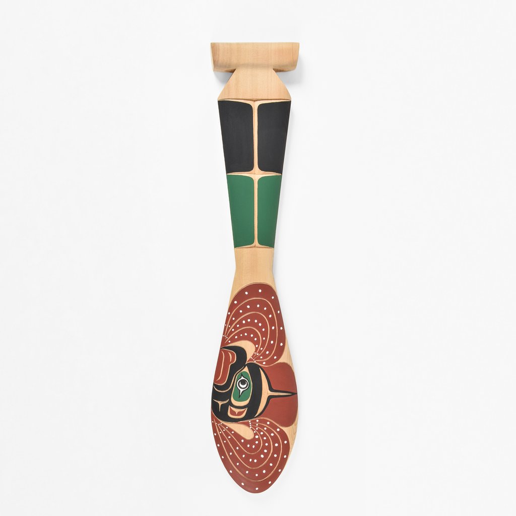 Miniature Red Cedar Paddles by Ross Henderson, Kwakwaka'wakw