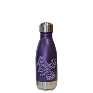 Insulated Stainless Steel Bottle (Small) | Raven by Chris Kewistep