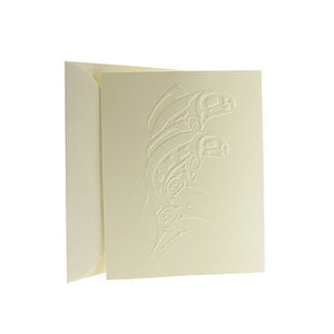 Embossed Cards | Salmon by Danny Dennis