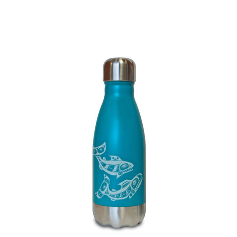 Insulated Stainless Steel Bottle (Small) | Salmon by Allan Weir