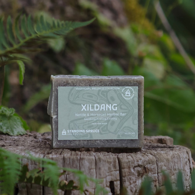 Handmade Nettle & Horsetail Soap Bar | Xildang by Lesley Assu