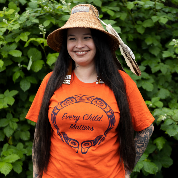 Every Child Matters Orange Youth T-shirt by Morgan Asoyuf