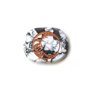 Howlite Spirit Stones | Various Designs by Maynard Johnny Jr.