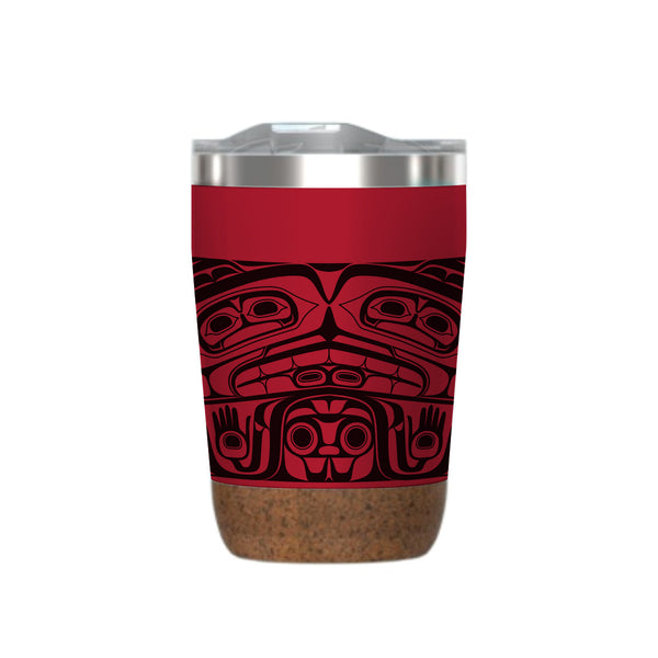 Cork Based Travel Mugs | Treasure of our Ancestors by Donnie Edenshaw