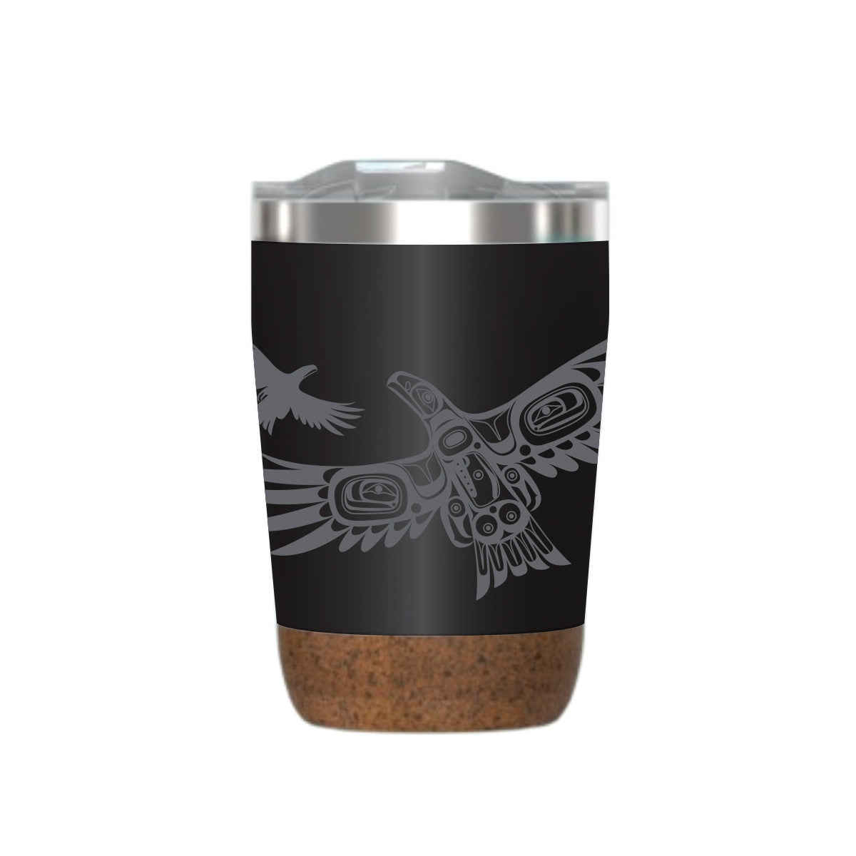 Cork Based Travel Mugs | Soaring Eagle by Corey Bulpitt