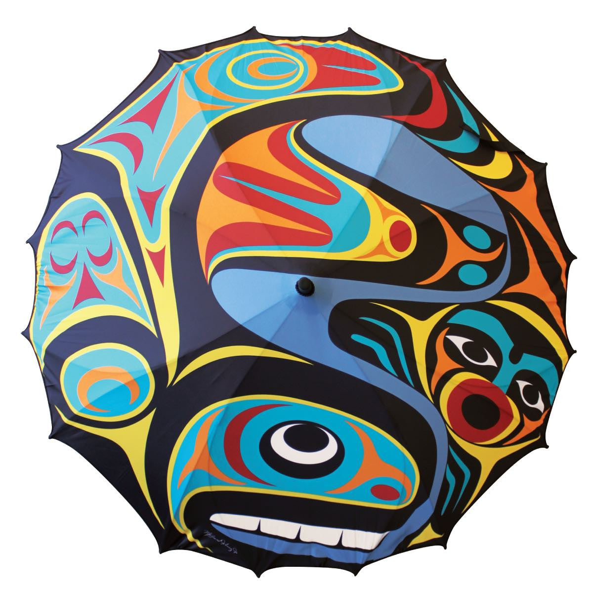Pacific Umbrella | Whale by Maynard Johnny Jr.