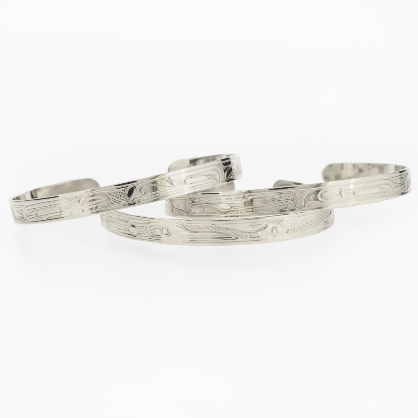 1/4" Sterling Silver Bracelets | Various Designs by Victoria Harper