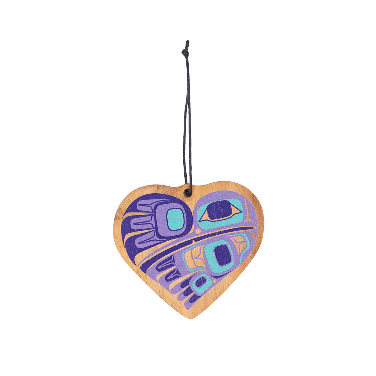 Wooden Ornament | Hummingbird Heart by Gordon White