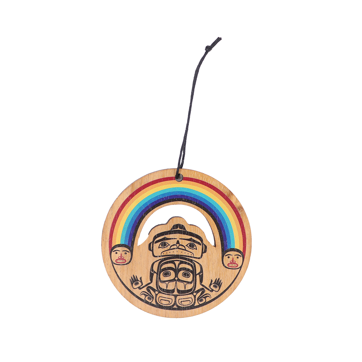 Wooden Ornament | Rainbow by Corey Bulpitt