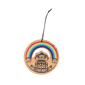 Wooden Ornament | Rainbow by Corey Bulpitt