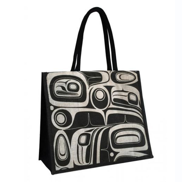 Jute Tote Bag | Raven by Kelly Robinson