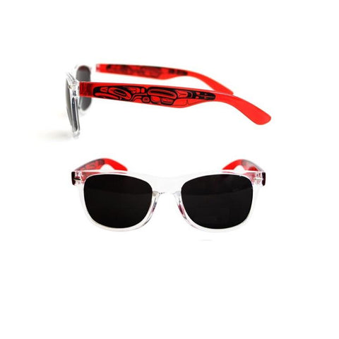 Clear Frame UV 400 Sunglasses | Thunderbird by Ernest Swanson